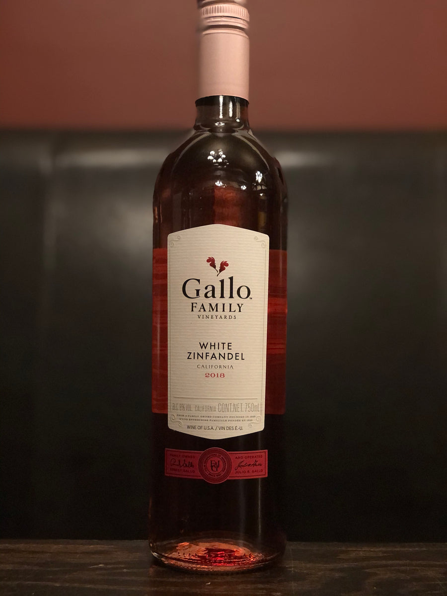 Gallo zinfandel top