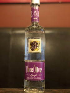 THREE OLIVES GRAPE VODKA 750 ML