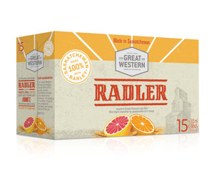 GREAT WESTERN RADLER (15 x 355ml)