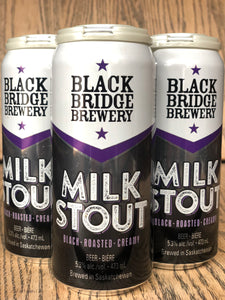 BLACK BRIDGE MILK STOUT (4 x 473ml)