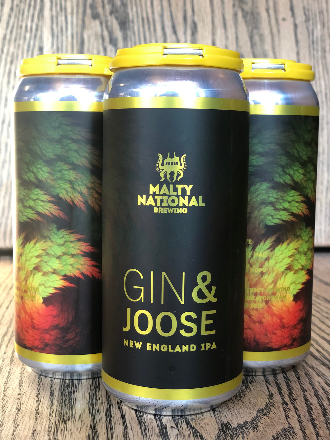 MALTY NATIONAL GIN & JOOSE (4 x 473ml)