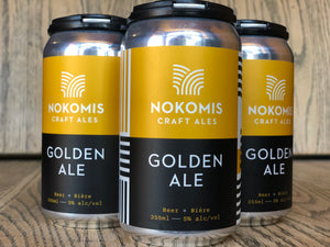 NOKOMIS GOLDEN ALE (4 x 355ml)