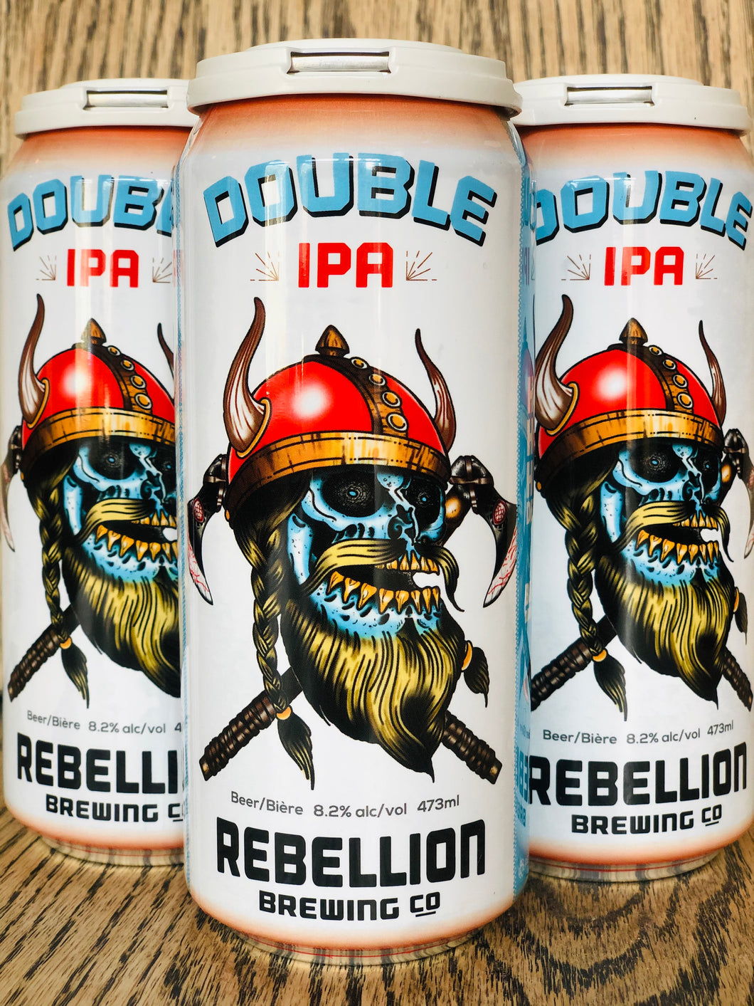 REBELLION HAZY DOUBLE IPA (4 x 473ml)