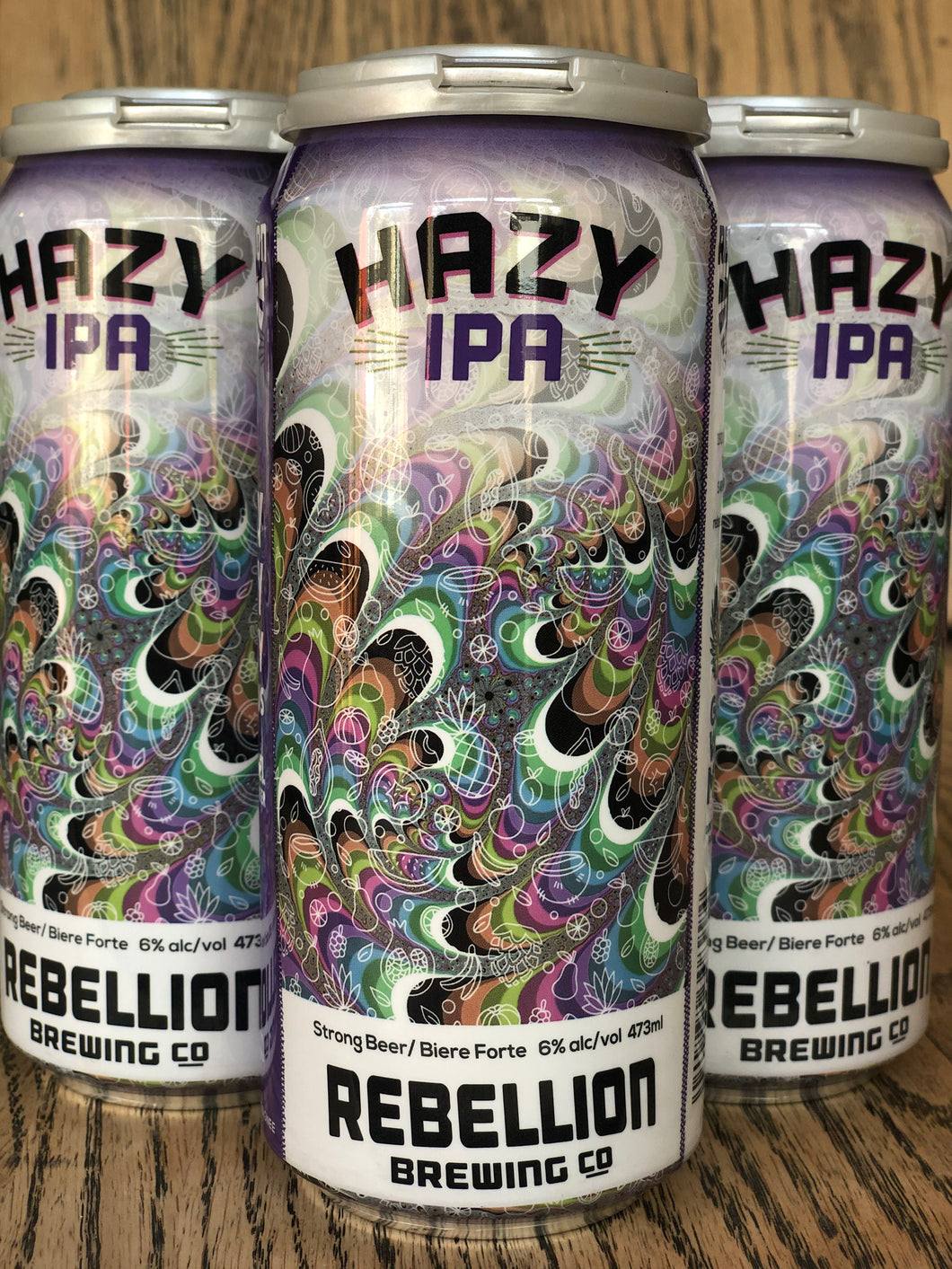 REBELLION HAZY IPA (4 x 473ml)